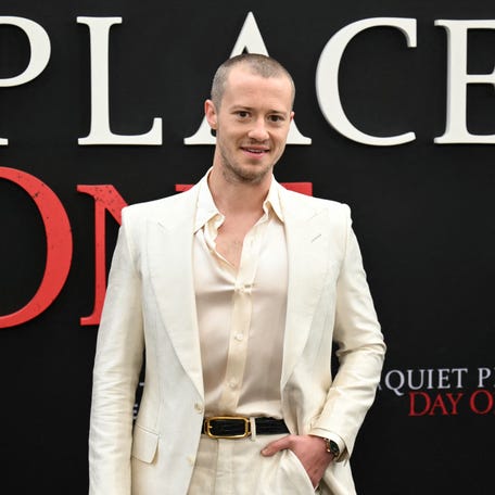 English actor Joseph Quinn attends the New York premiere of Paramount's "A Quiet Place: Day One" at AMC Lincoln Square Theater in New York on June 26, 2024. (Photo by ANGELA WEISS / AFP) (Photo by ANGELA WEISS/AFP via Getty Images) ORG XMIT: 776161383 ORIG FILE ID: 2158834339