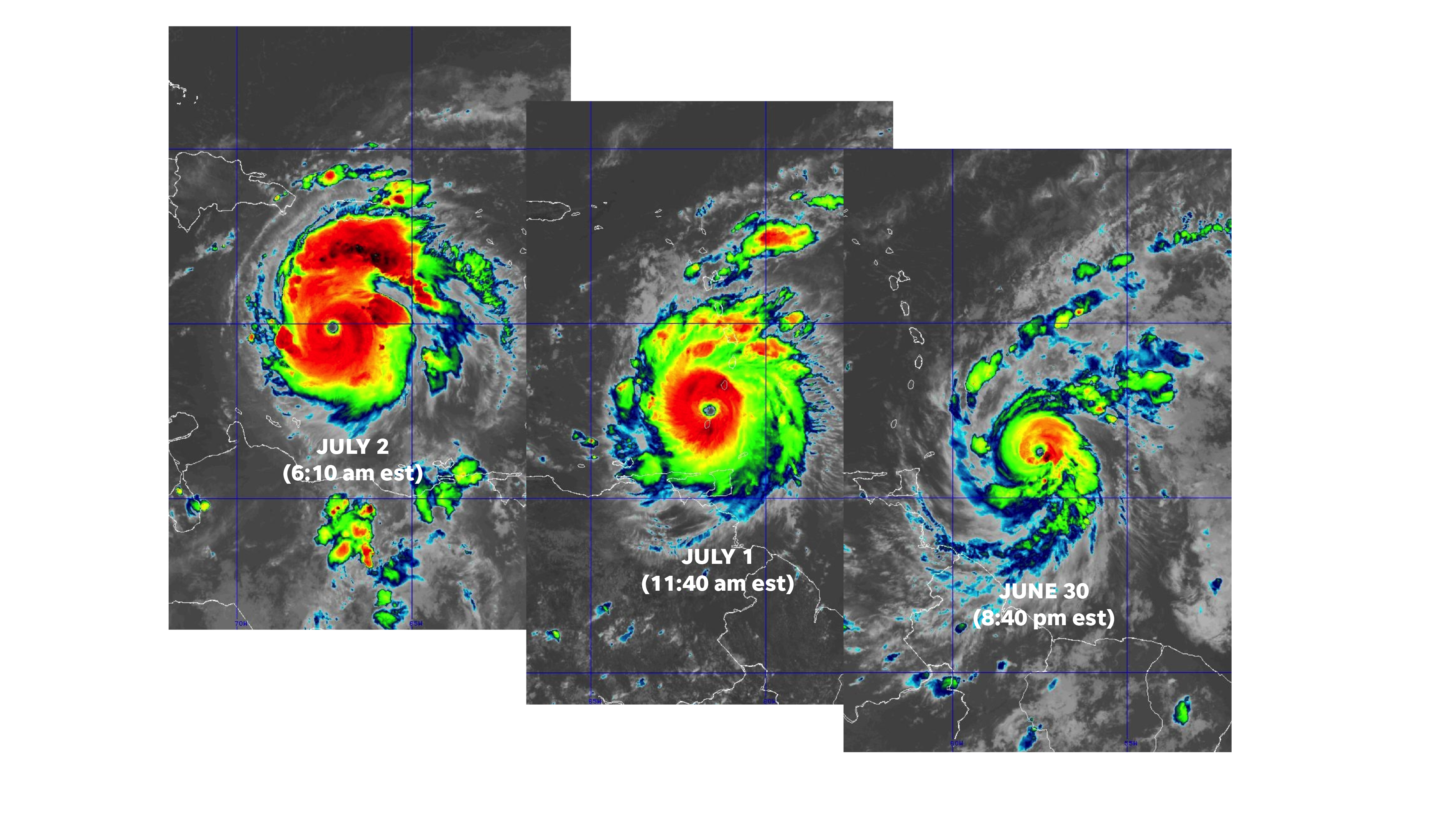 Hurricane Beryl is breaking records as a major hurricane