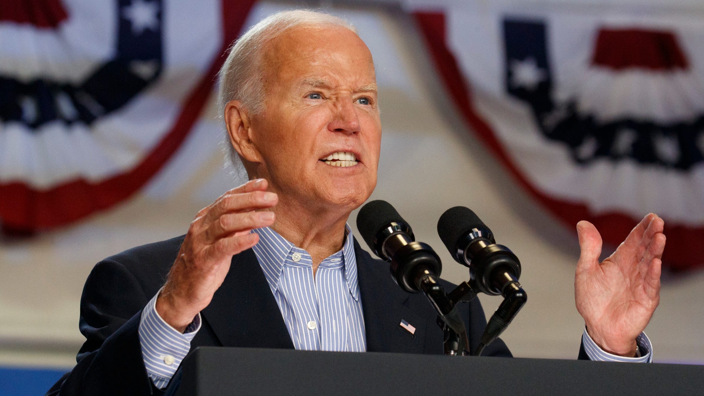 'Still in good shape' Joe Biden bargains with America to stay in race