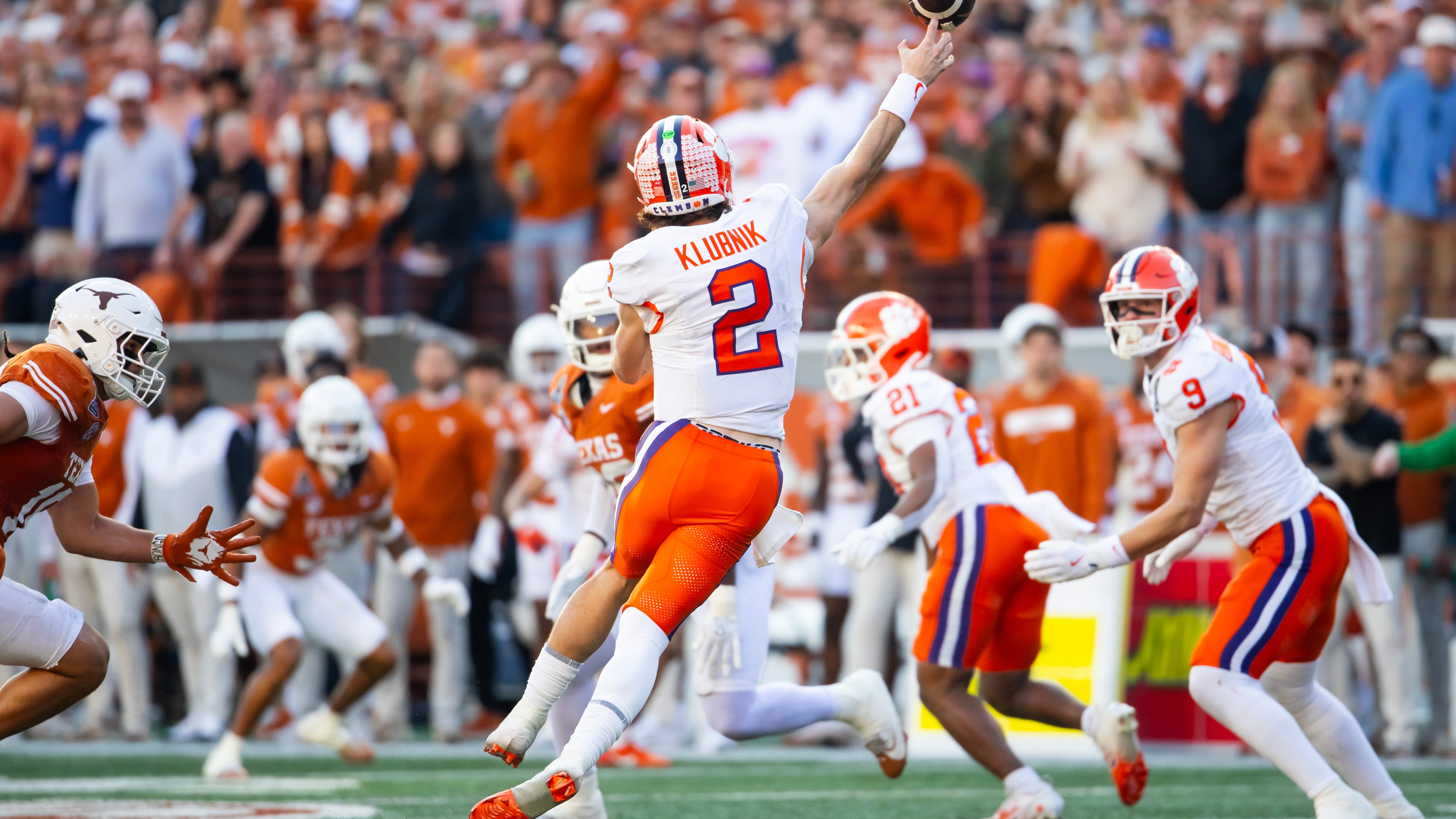 Cade Klubnik's heart, play vs Texas bodes well for Clemson in 2025