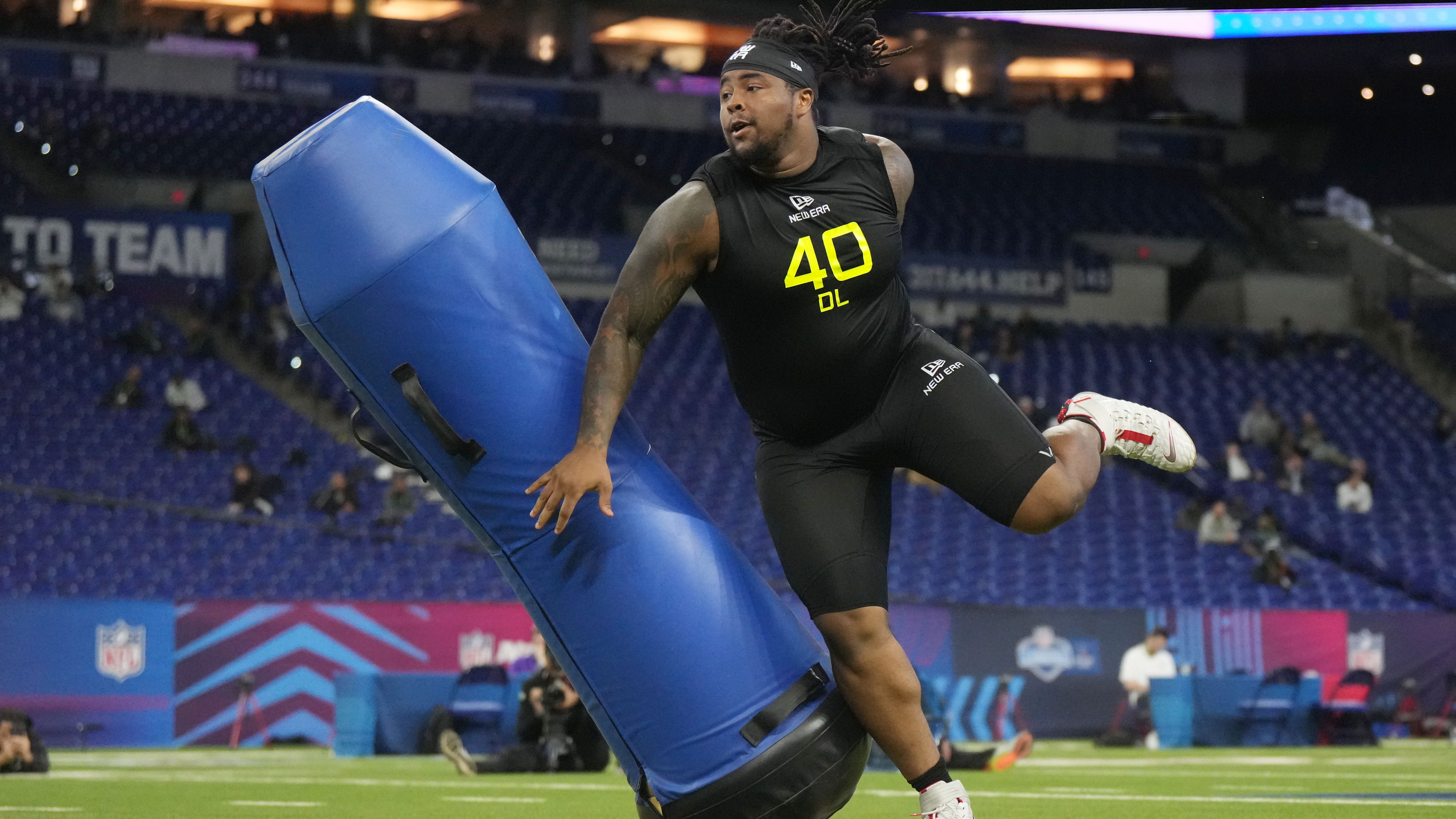 Best photos of Ohio State football defenders at the 2025 NFL Scouting Combine