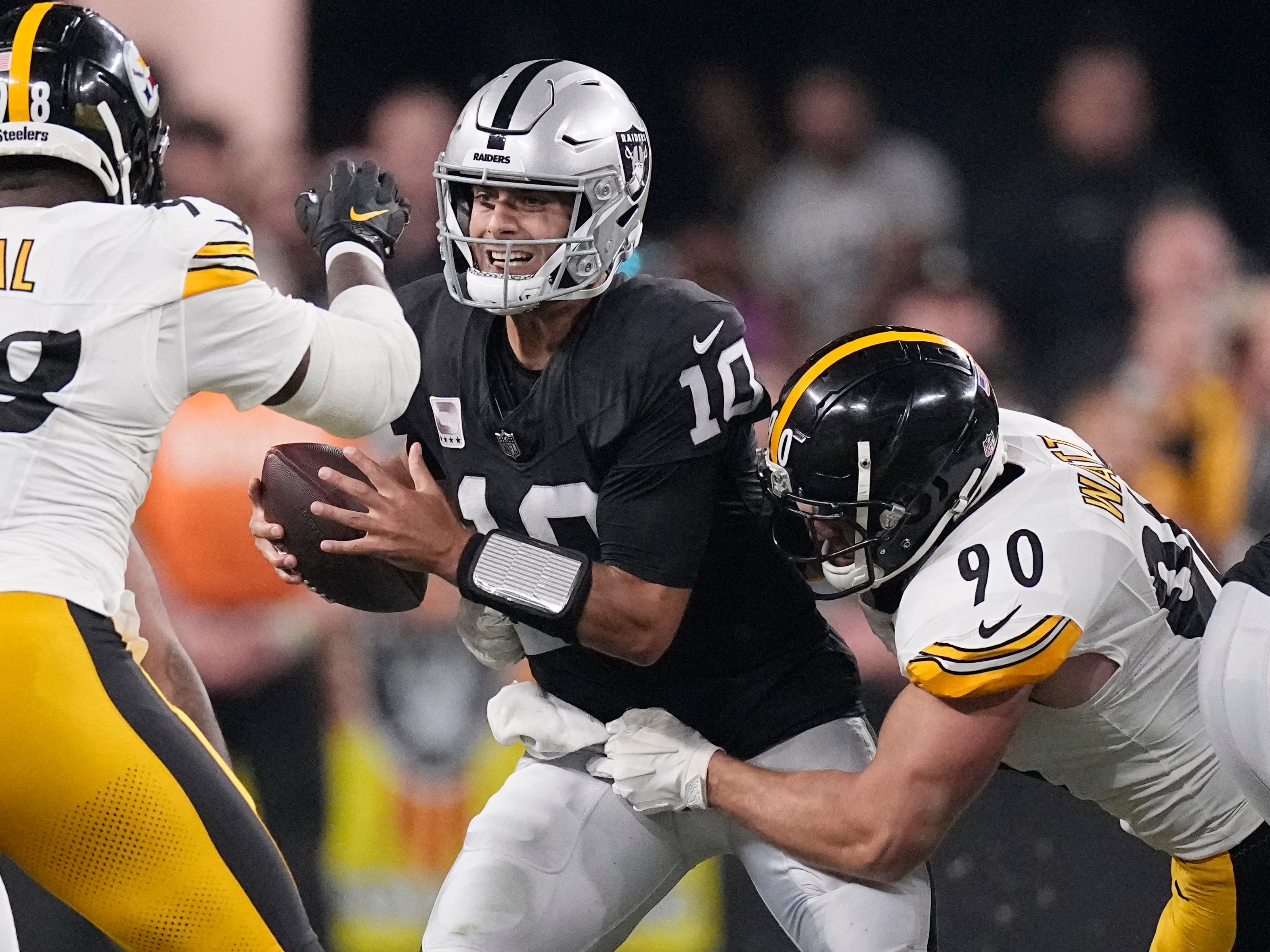 The Las Vegas Raiders 15-23 Pittsburgh Steelers NFL 2023 Summary and Runs