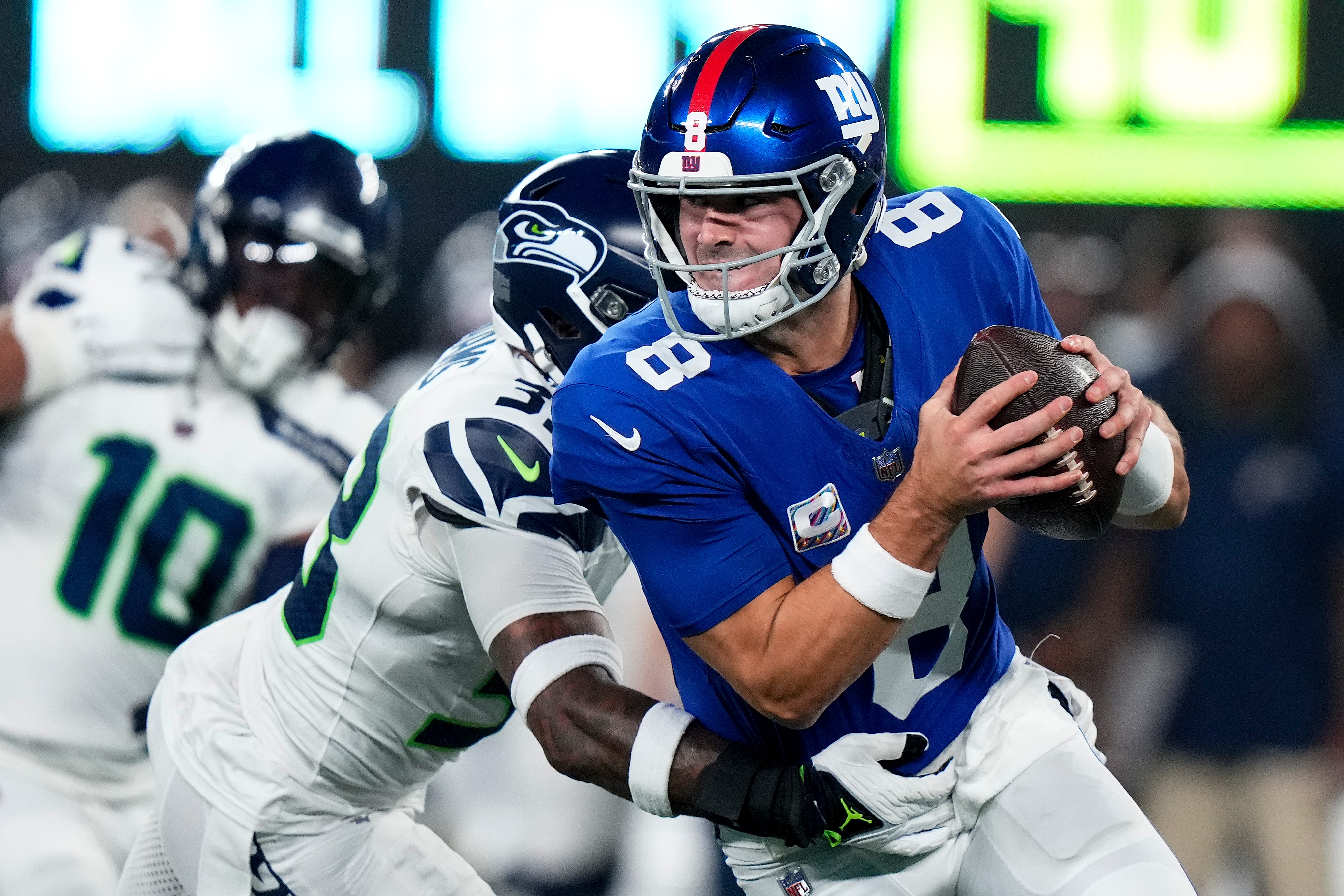 Seahawks' Geno Smith, Julian Love to show Giants what they're missing