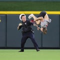 An epic stunt led to an epic jolt. Cincinnati police overreacted to Reds' fan's backflip.