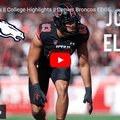 Check out these highlights of Broncos rookie pass rusher Jonah Elliss