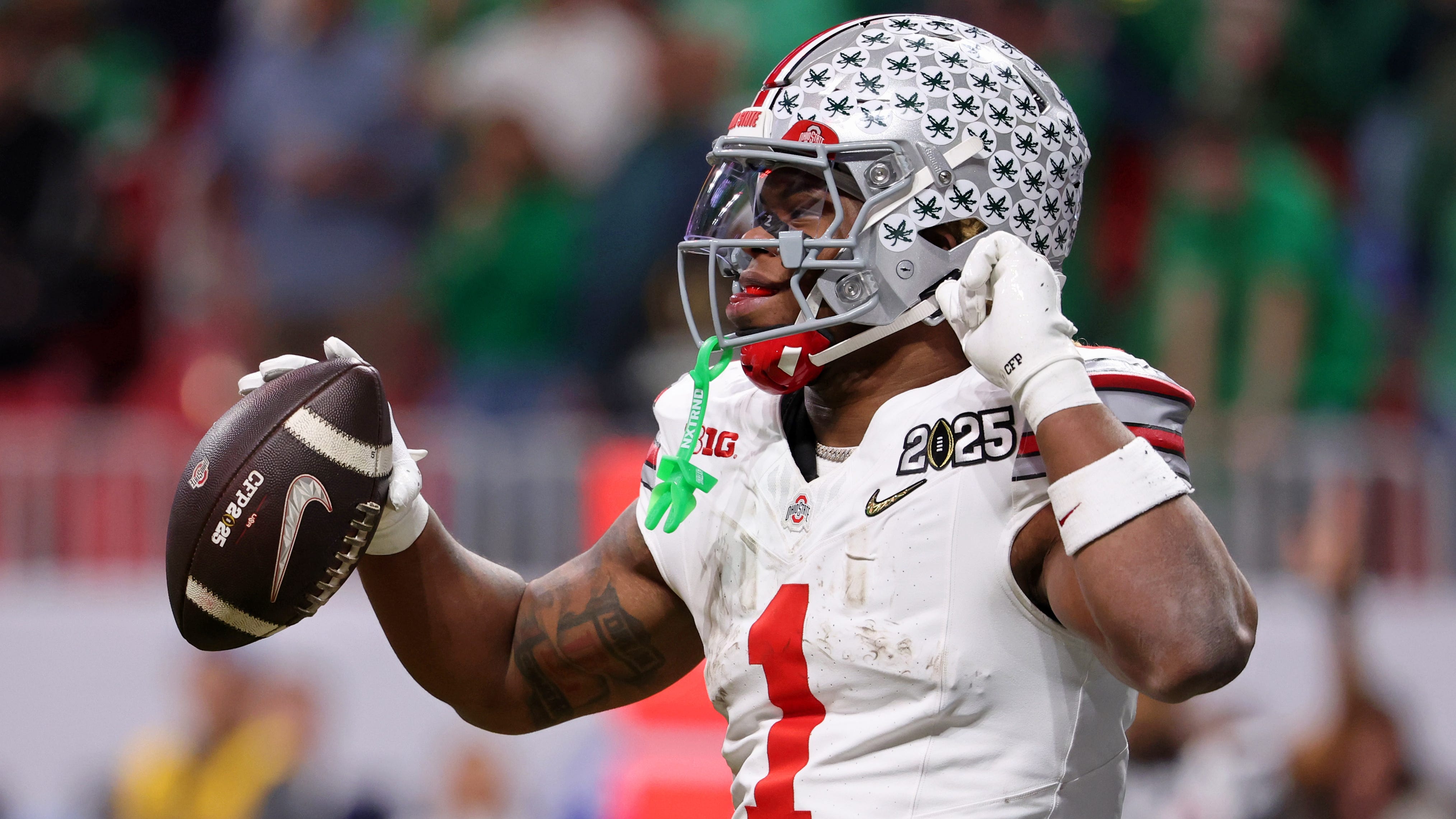 Ohio State football’s Quinshon Judkins met with Chip Kelly’s Raiders