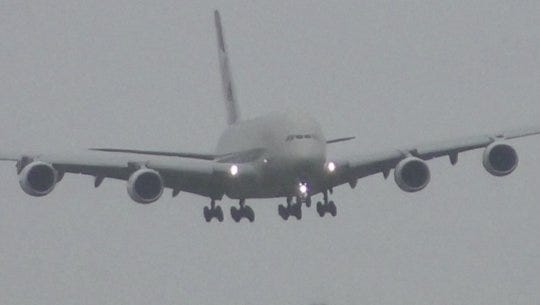 Harrowing Footage Shows Plane Making A Difficult Landing In High Winds