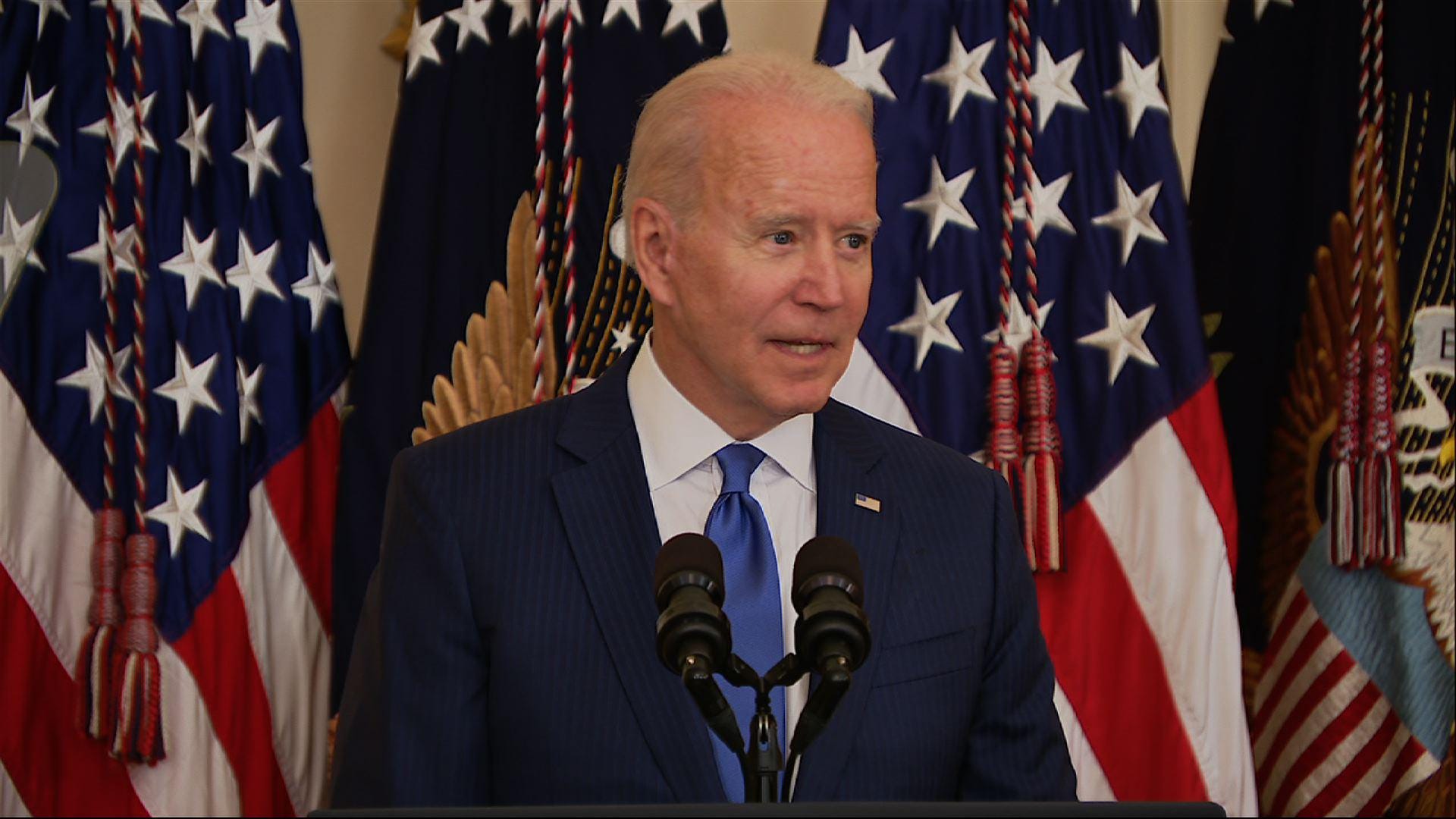Biden declares "Pride is back at the White House"