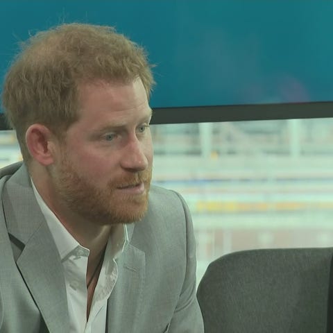 Prince Harry addresses private jet use