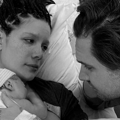 Halsey welcomes first child, Ender Ridley Aydin