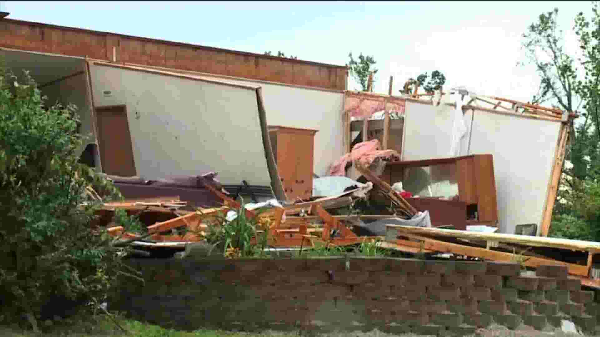 Multiple tornadoes cause damage in central Indiana