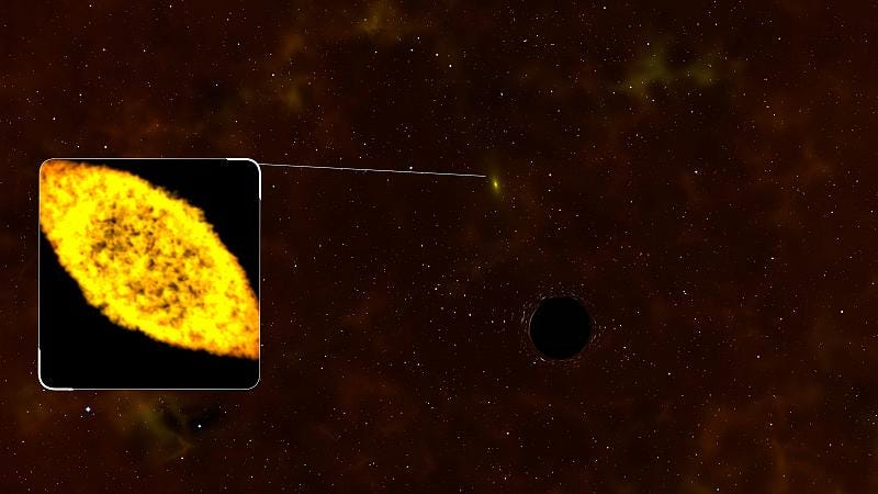 NASA Captures Black Hole Destroying A Star The Size Of The Sun