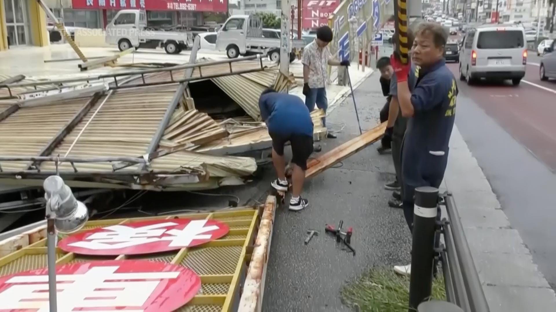 Typhoon Lan Causes Evacuations and Disruptions in Western Japan