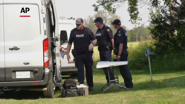 Canada police search for deadly stabbing suspects