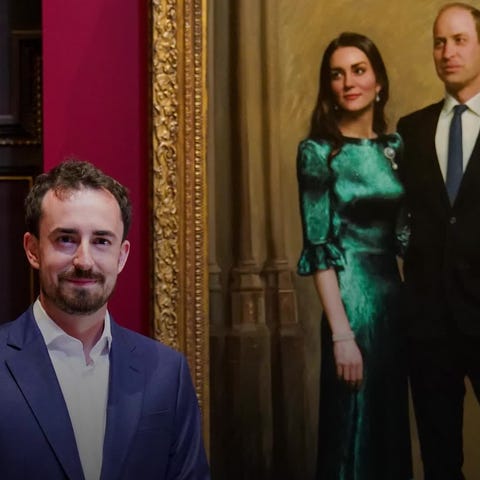 Prince William, Duchess Kate unveil new portrait