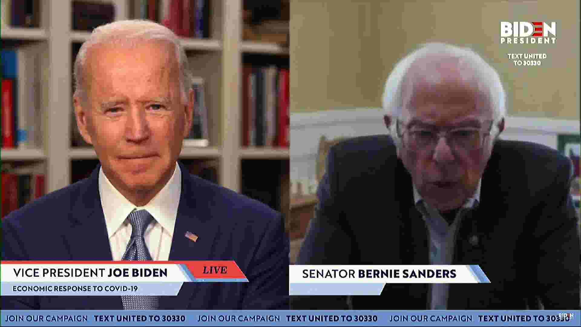 Sanders Endorses Former Rival Biden For President 