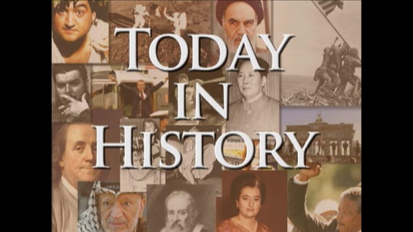 Today in History for  August 2nd