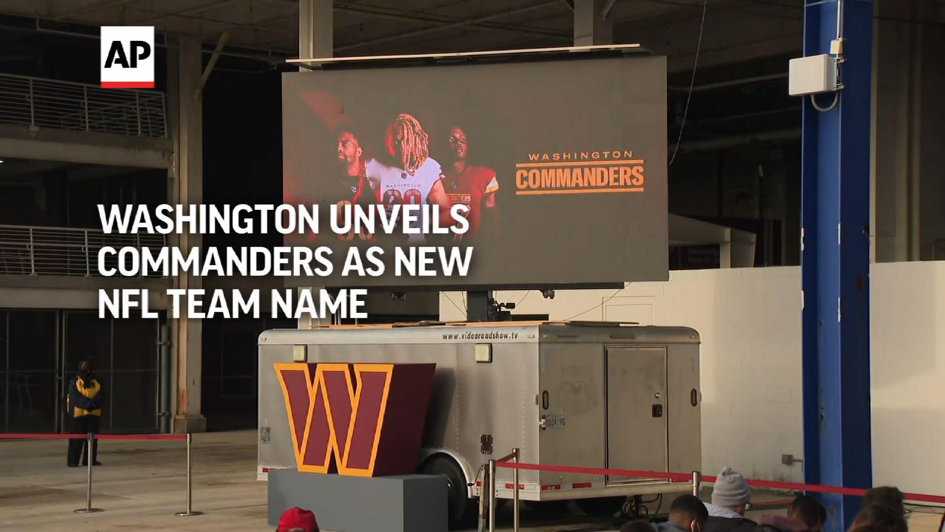 Washington unveils Commanders as new NFL team name