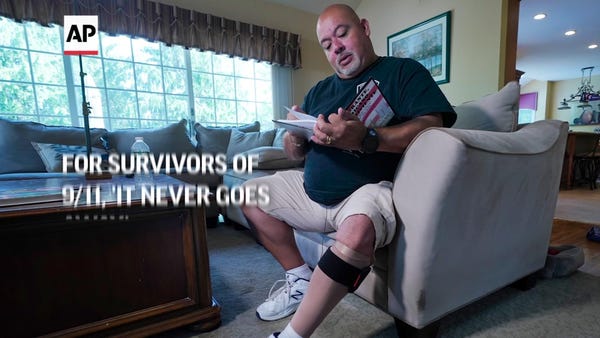 For survivors of 9/11, 'it never goes away'