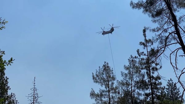 Crews make progress battling Northern Calif. fires