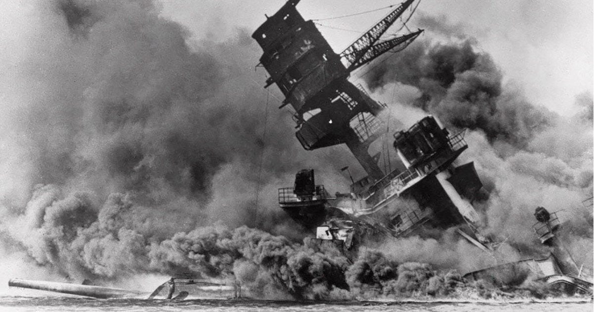 Pearl Harbor The events that set the world on a collision course USA