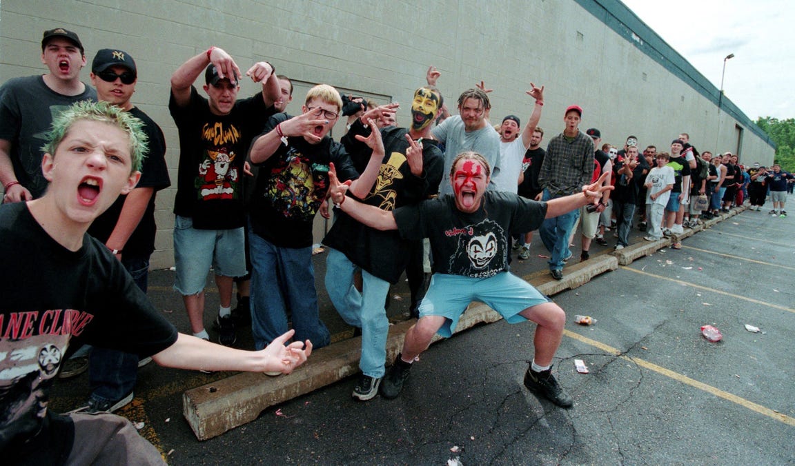 'A full blown Juggalo riot' Revisiting the first Gathering of the