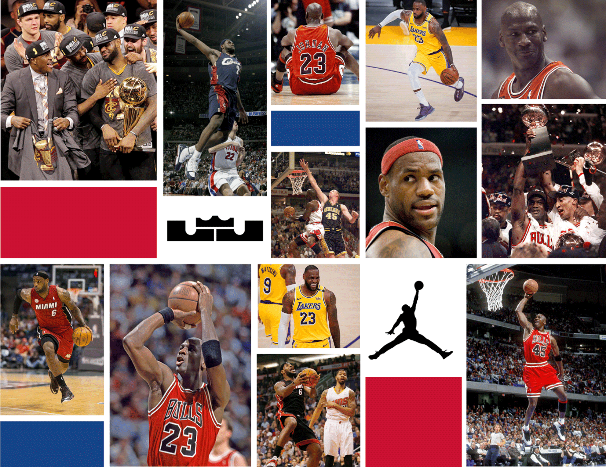 Jordan vs. LeBron: The numbers that make them the NBA's best