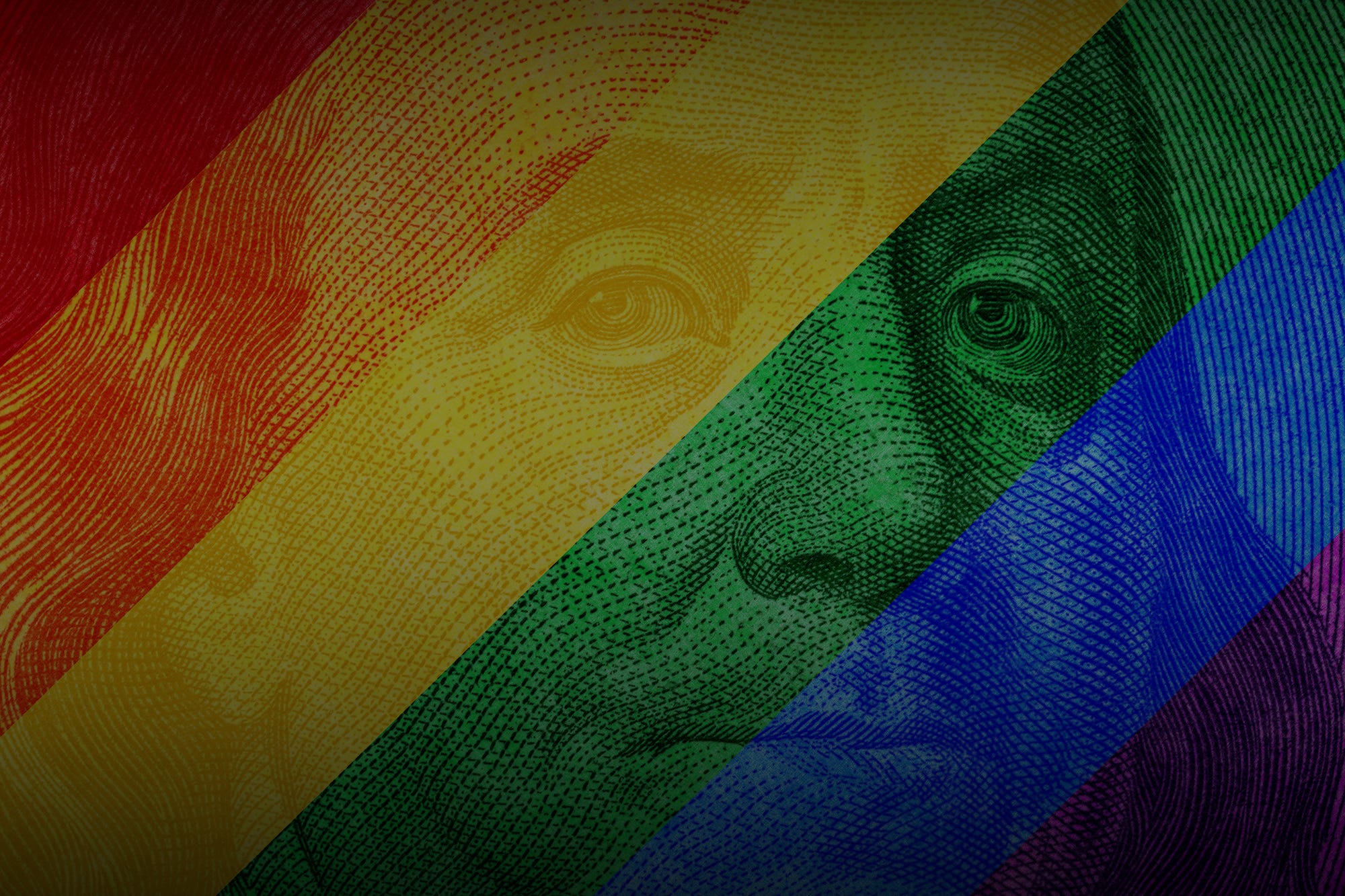 why is the gay pride symbol a rainboe