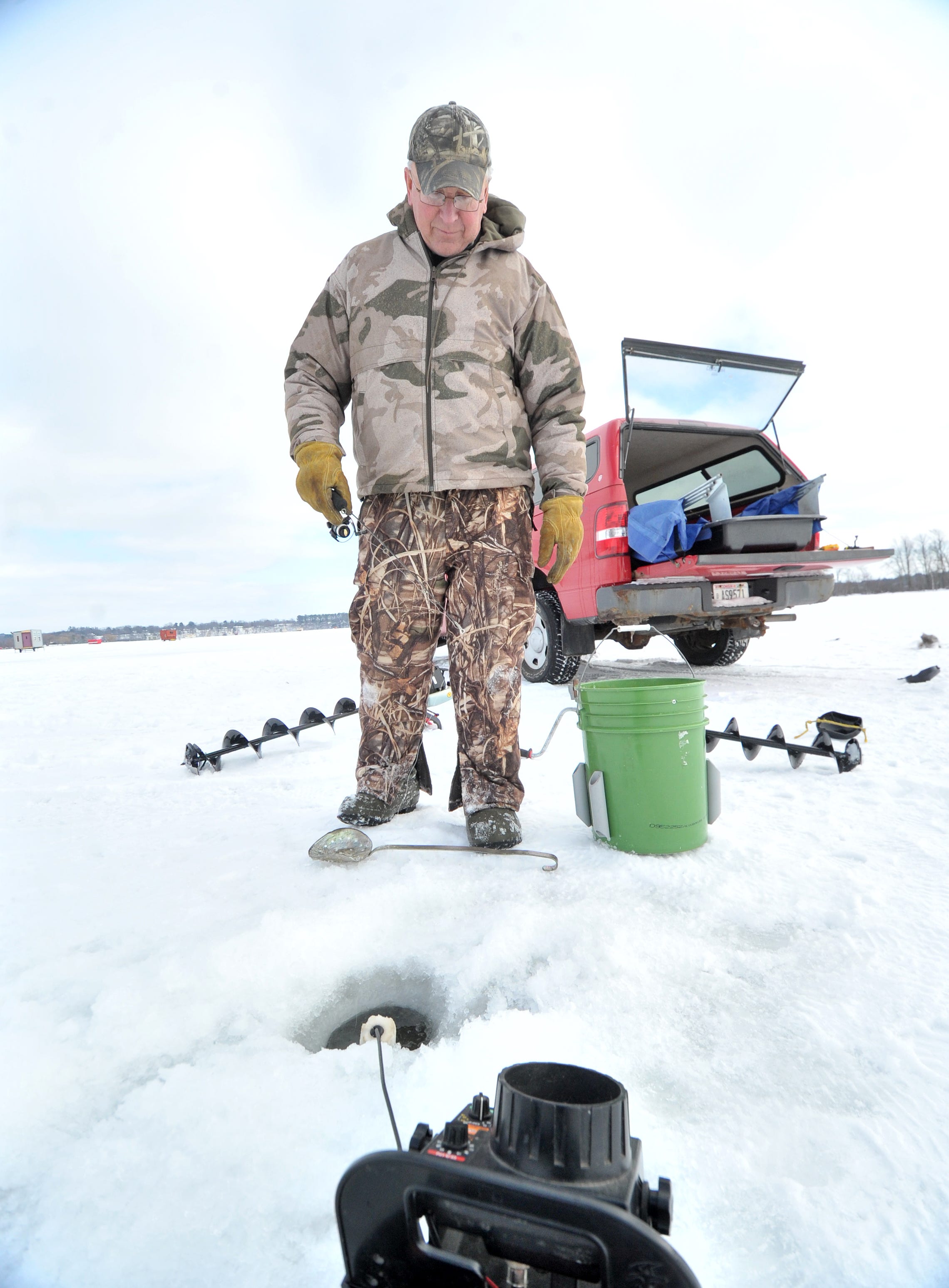 Check out new ice fishing tech, gear