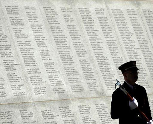 Read the names: 118 added to fallen firefighter wall