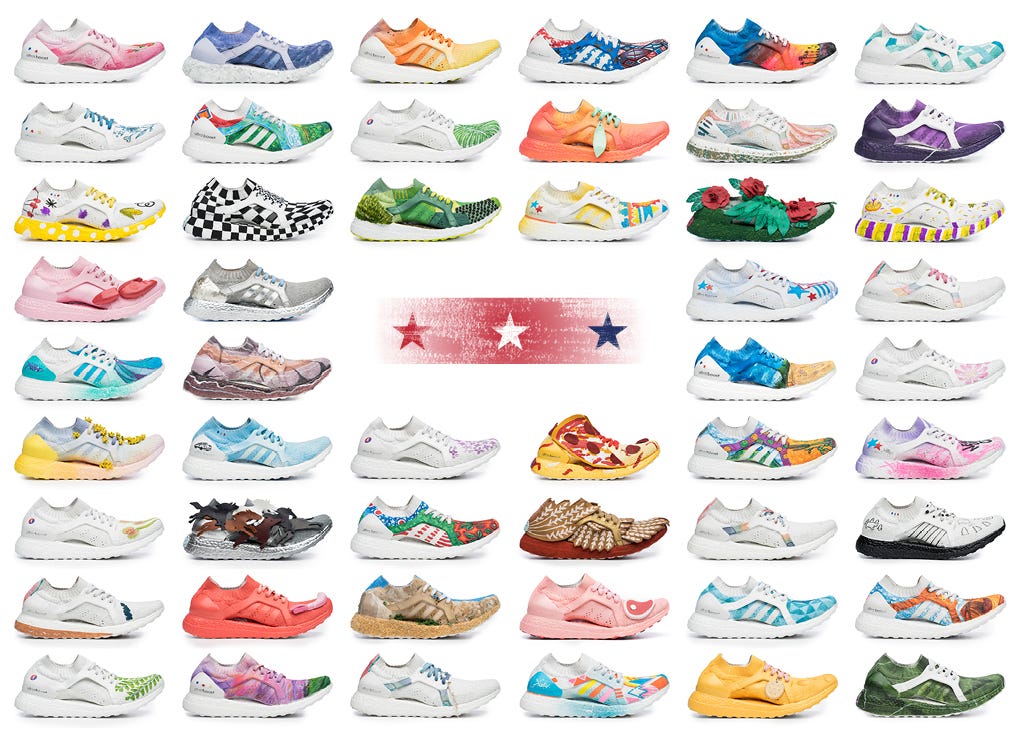 all adidas shoes with boost