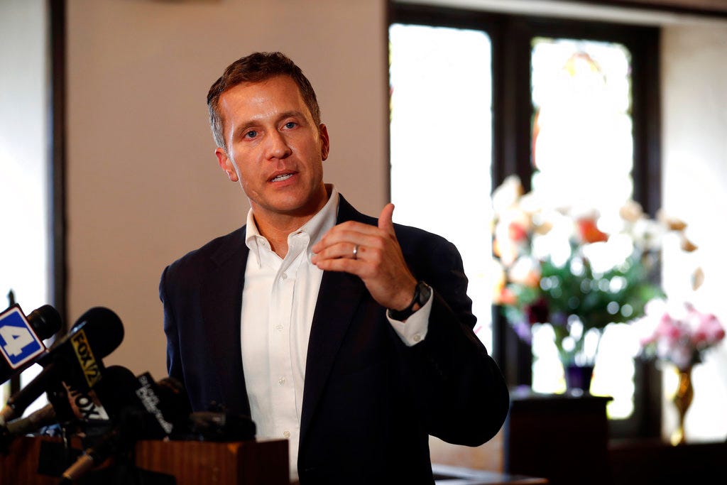Greitens campaigns for fellow GOP governors