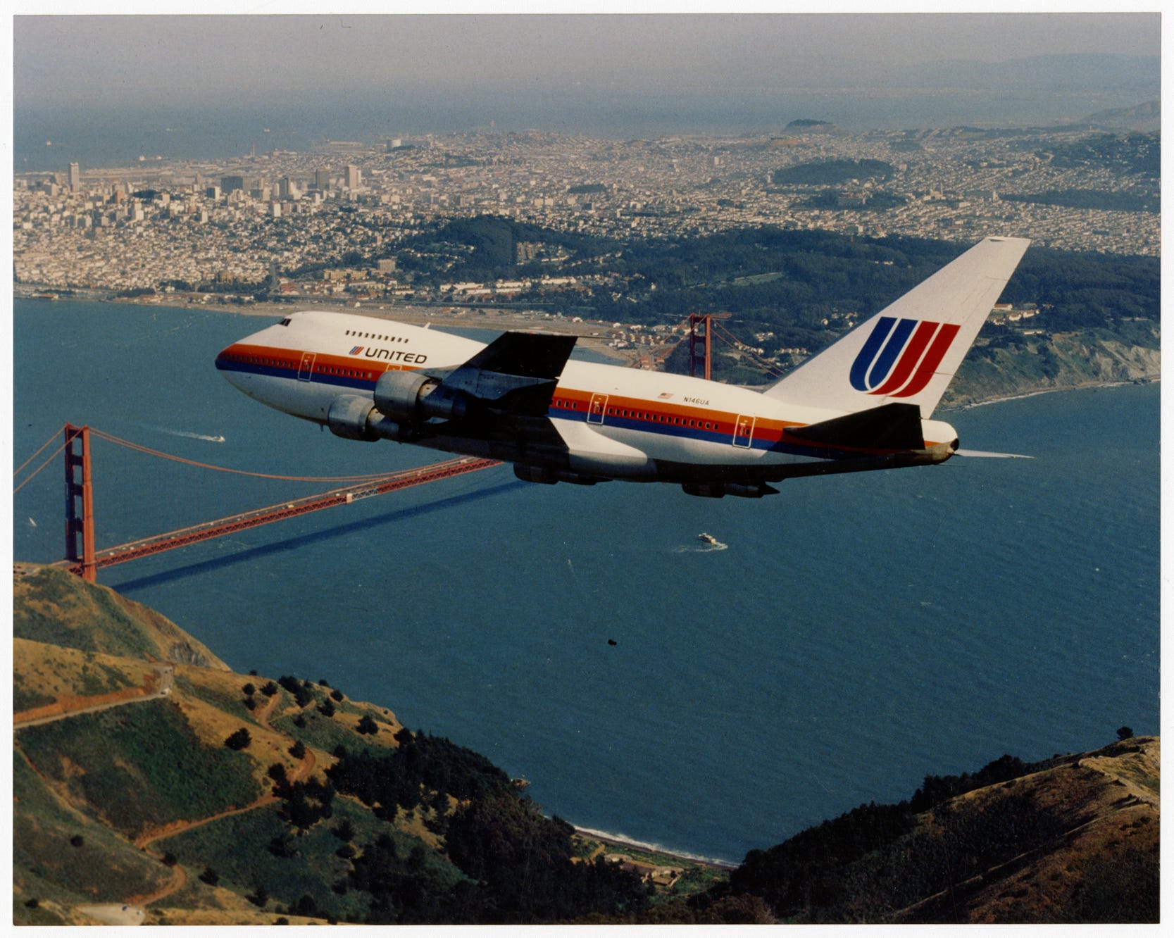 A look at United Airlines' Boeing 747 over the years