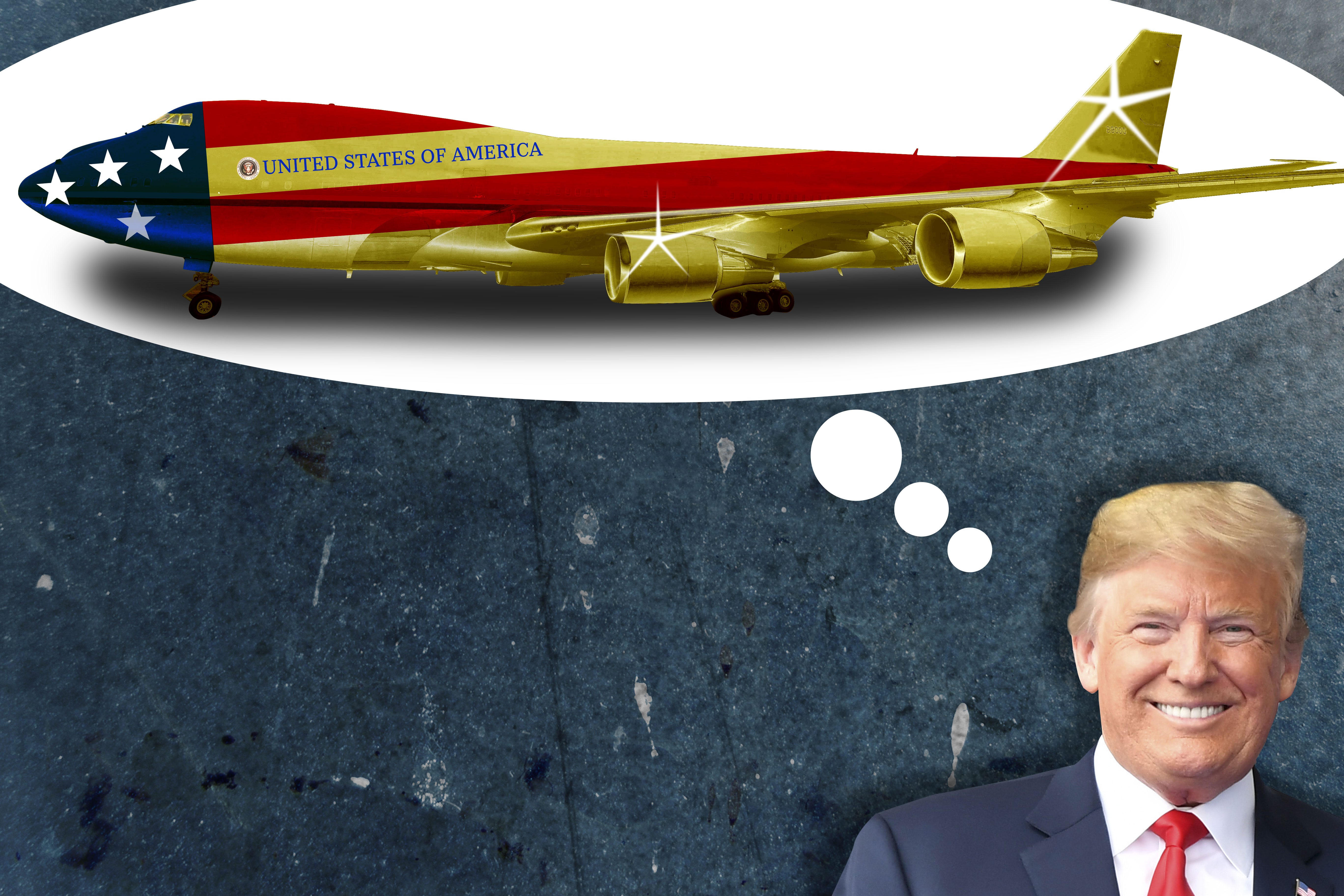 Here's what a new Air Force One design could look like