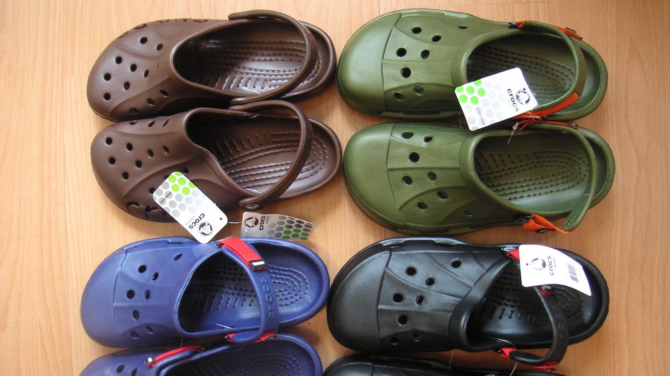 crocs made in which country