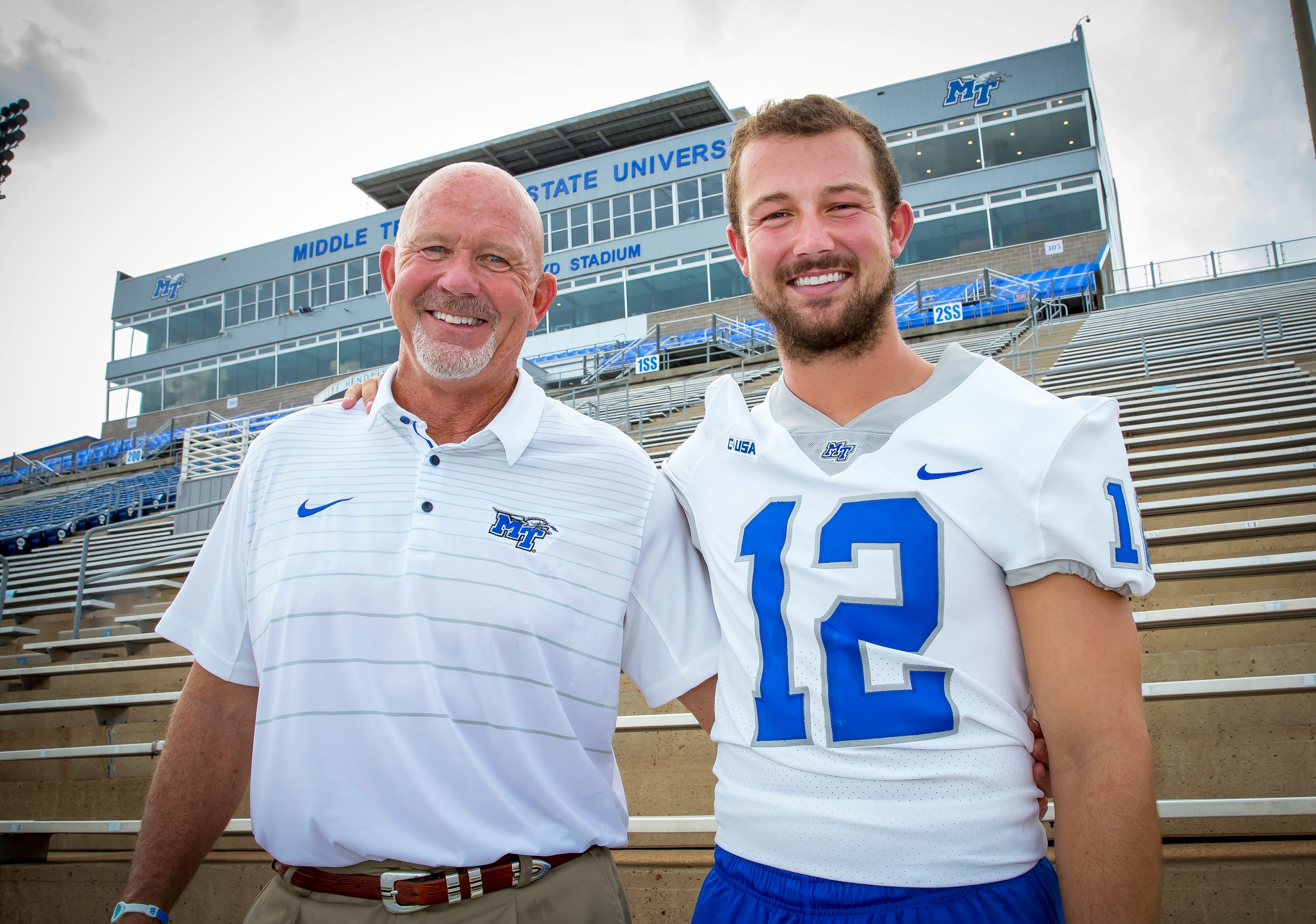 MTSU football: Rick and Brent Stockstill ready to enjoy final season