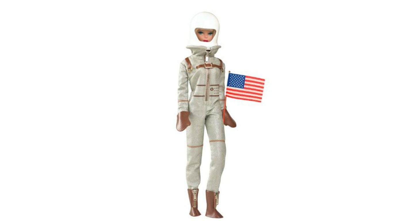 astronaut barbie 2019