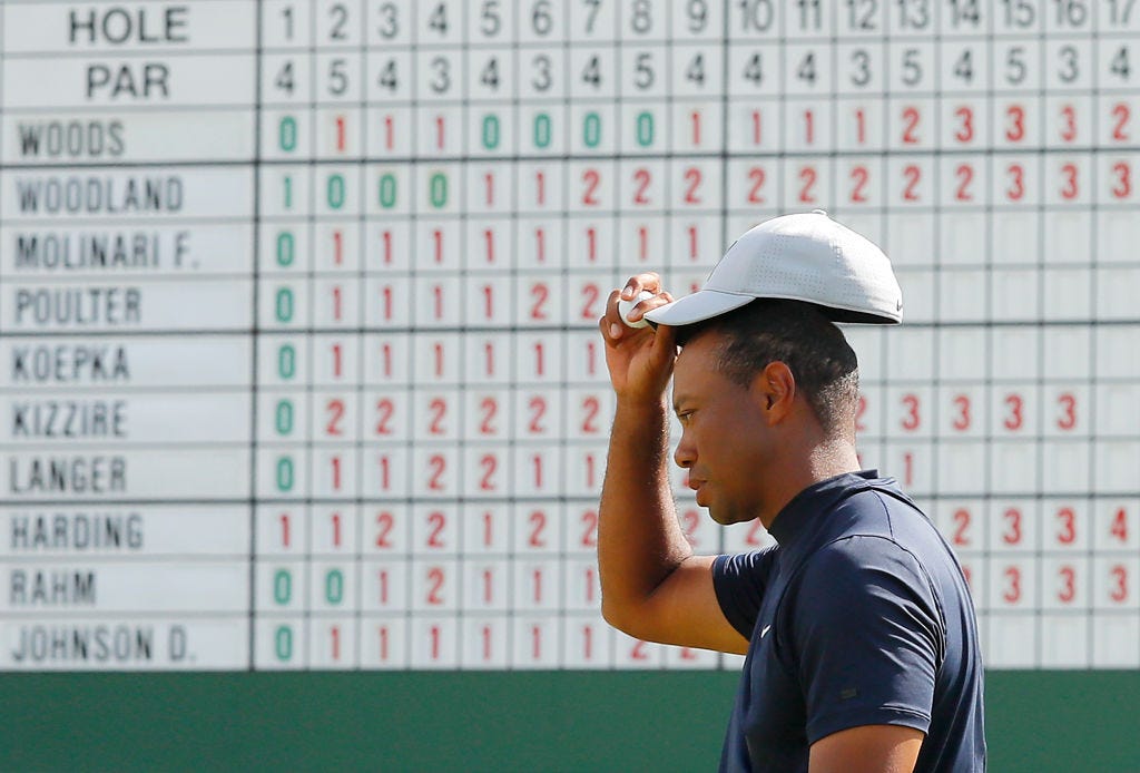 Tiger Woods Feeling Good After Strong Start At Masters