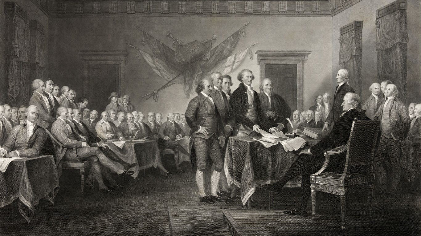 July 4th: The 56 people who signed the Declaration of Independence