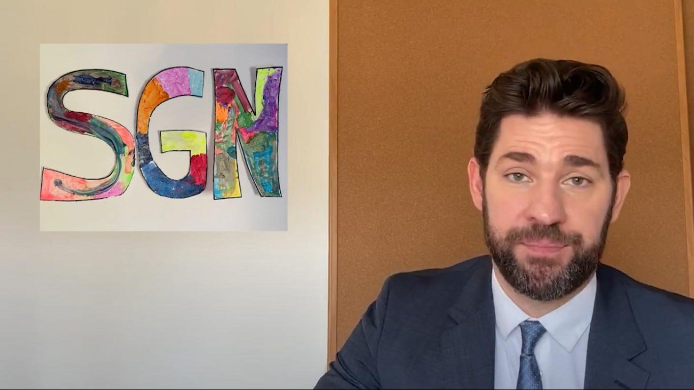 John Krasinski explains why he sold 'Some Good News' after backlash