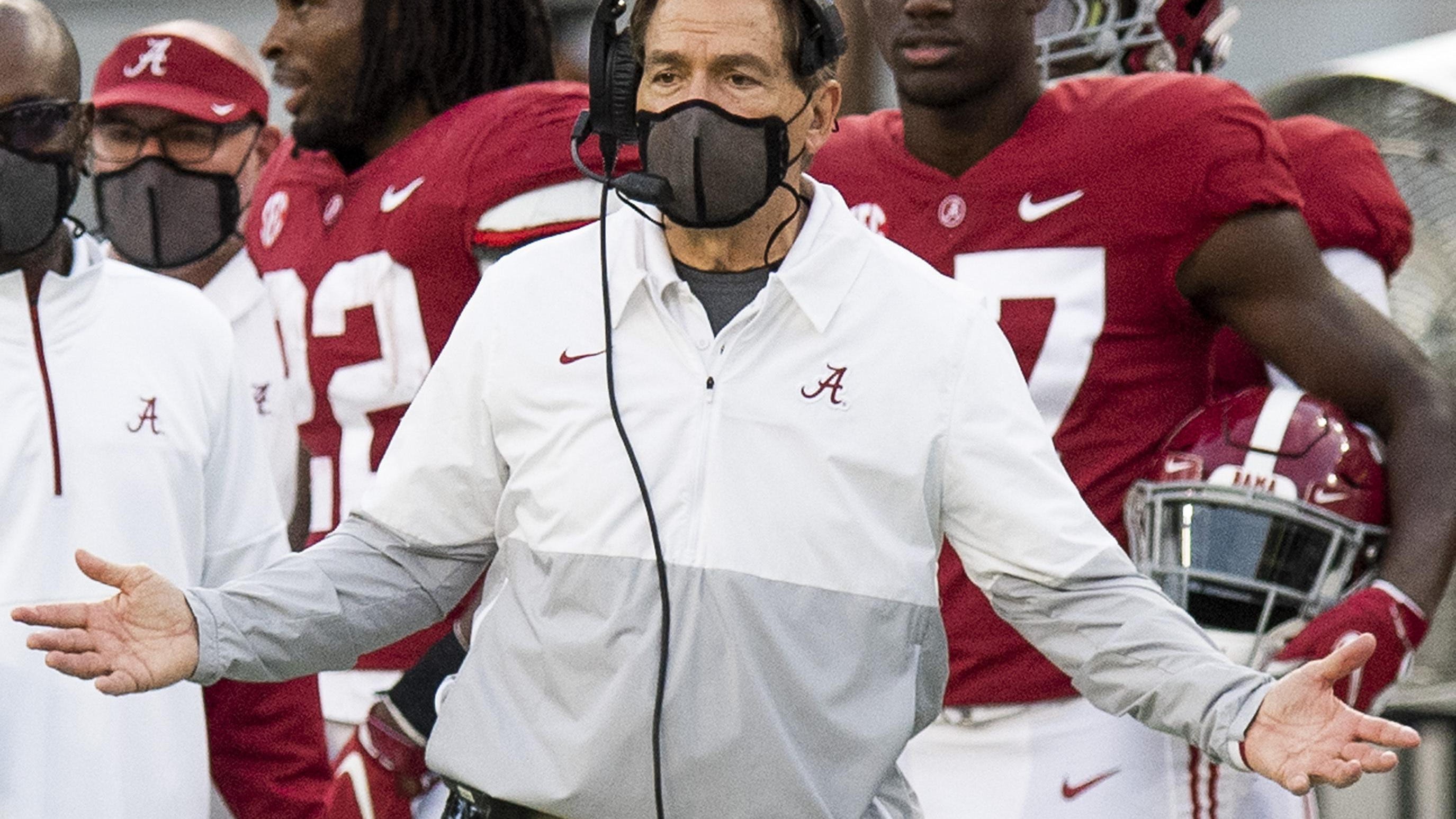 Alabama coach Nick Saban, whose team crushed Kentucky, has to be considered the best coach ever after earning his seventh national championship Monday and has so much more left in the tank.