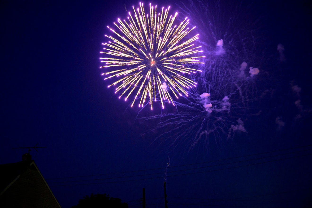 Fireworks kick off Williamsport Fourth of July