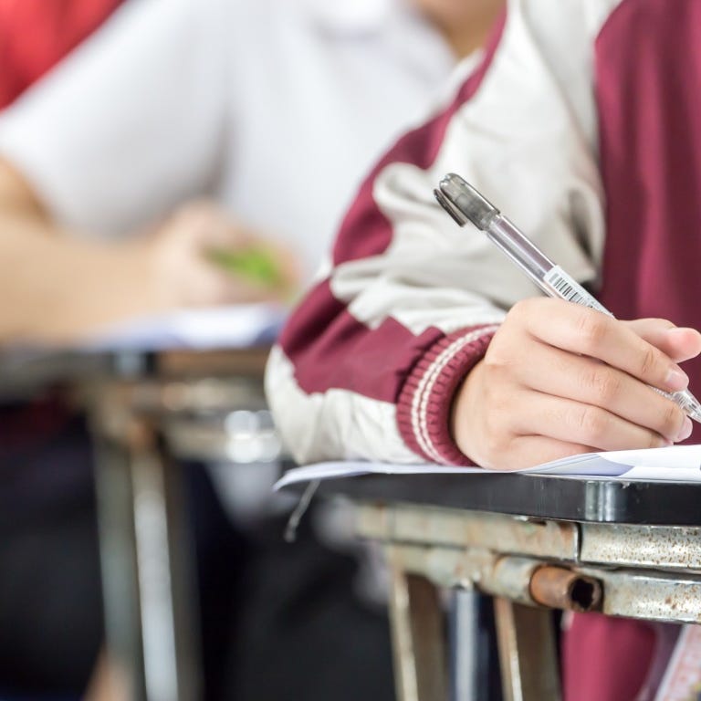 The scores of fourth- and eighth-grade American students testing in a national exam in reading and math declined significantly. Setbacks in mathematics were especially striking, with scores falling more than in any other year since the test - known as the National Assessment of Educational Progress or NAEP - was first administered in the early 1990s.    While there is no single explanation for the drop, experts attribute the historic decline primarily to the disruptions stemming from the pandemic, underscoring COVID-19's considerable toll,   far beyond public health. (Here is a look at    the best places to teach in America   .)     The share of fourth-graders considered to be proficient in math fel  l 5 perce  ntage points from 2019, the last time the test was administered. Eighth-grade math proficiency suffered even more, down 8 percentage points. This year, only 36% of fourth-graders and 26% of eighth-graders were proficient in math - and in some states, proficiency rates were far lower.     Using data from the NAEP, 24/7 Wall St. identified the states where students' math scores the worst. States are ranked on the average share of fourth-and eighth-grade students proficient in math. In the case of a tie, the state that   spends less on education per pupil ranks lower. In each of the 24 states on this list, average math proficiency among fourth- and eighth-graders is below 29%.     In 2021, the federal government inve  sted $123 bill  ion in public education to help students catch up in the wake of the pandemic. The latest test results reveal it may take billions more. While the link between per pupil spending and student outcomes is complicated, most of the states on this list invest less on a per student basis in their education system than most other states, according to the latest data from the Department of Education.    (Here is a look at how much each state spends on public schools.)     Miquel   Cardona, the secretary of education, summed up what is at stake in improving reading and math proficiency. "This is a moment of truth fo  r educa  tion," he said. "How we respond to this will determine not only our recovery, but our nation's standing in the world."