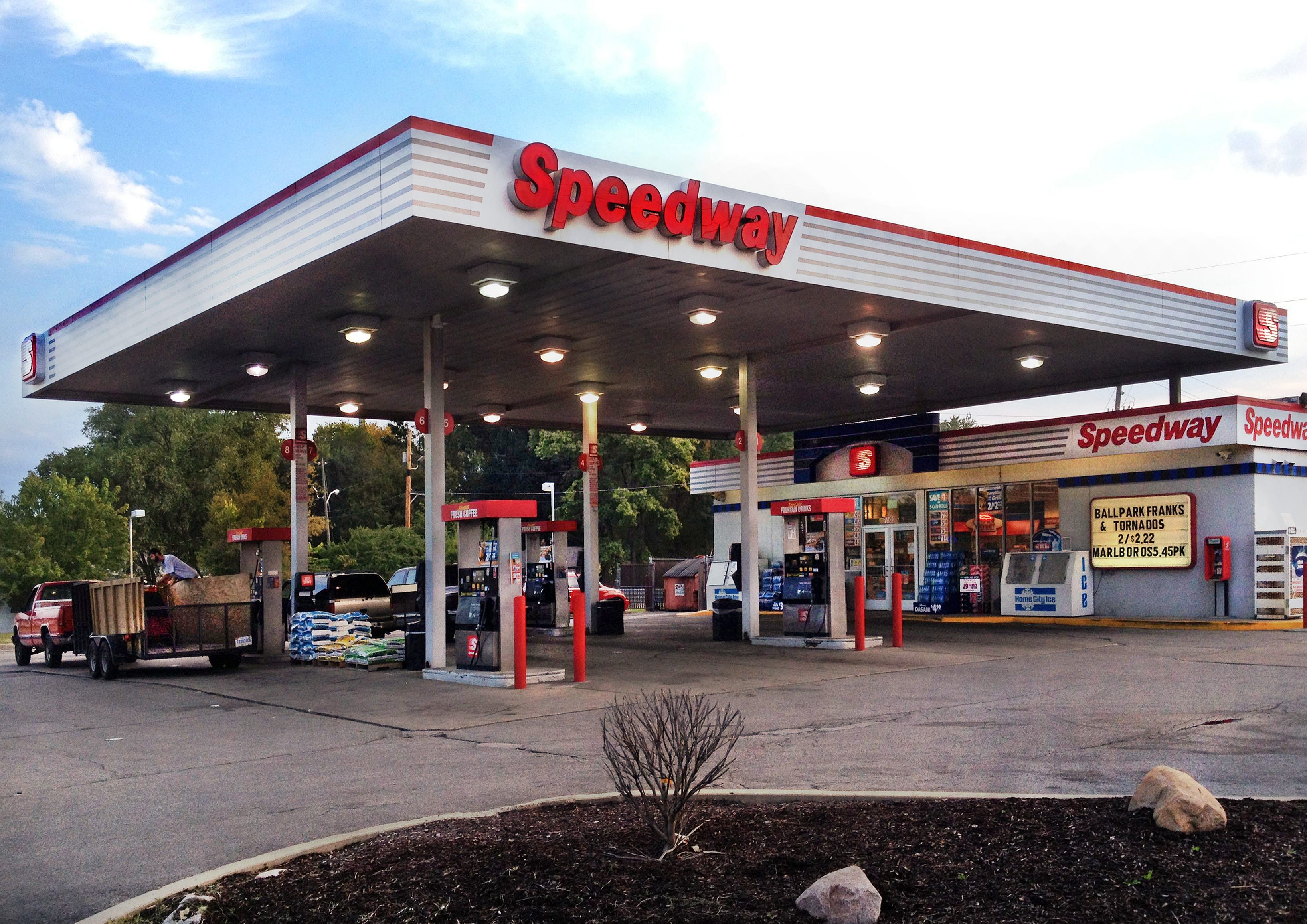 gas station near the casino