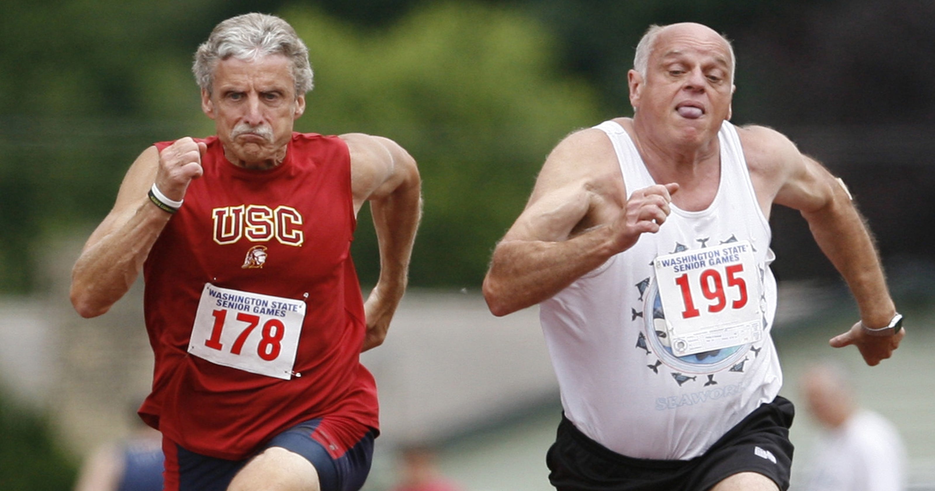 Senior Olympics help older athletes stay motivated, fit