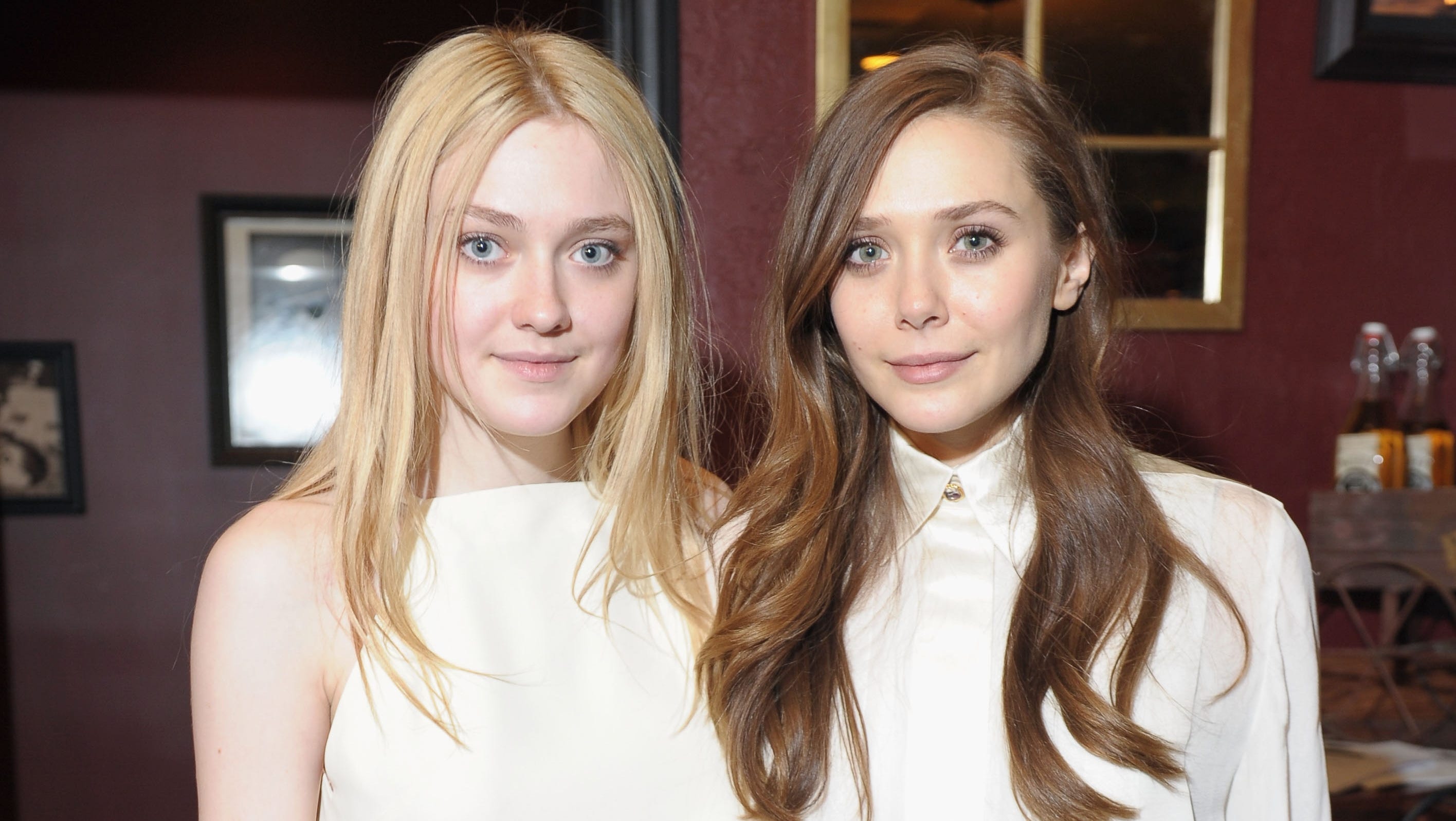 Good' pals Olsen bare (almost) all at