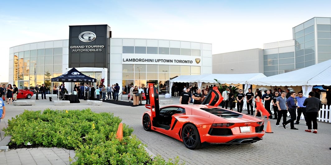 New Lamborghini dealerships exploit boom in super luxury