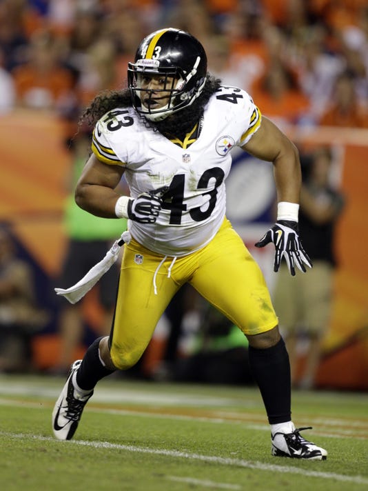 Steelers' Harrison, Polamalu ready to return