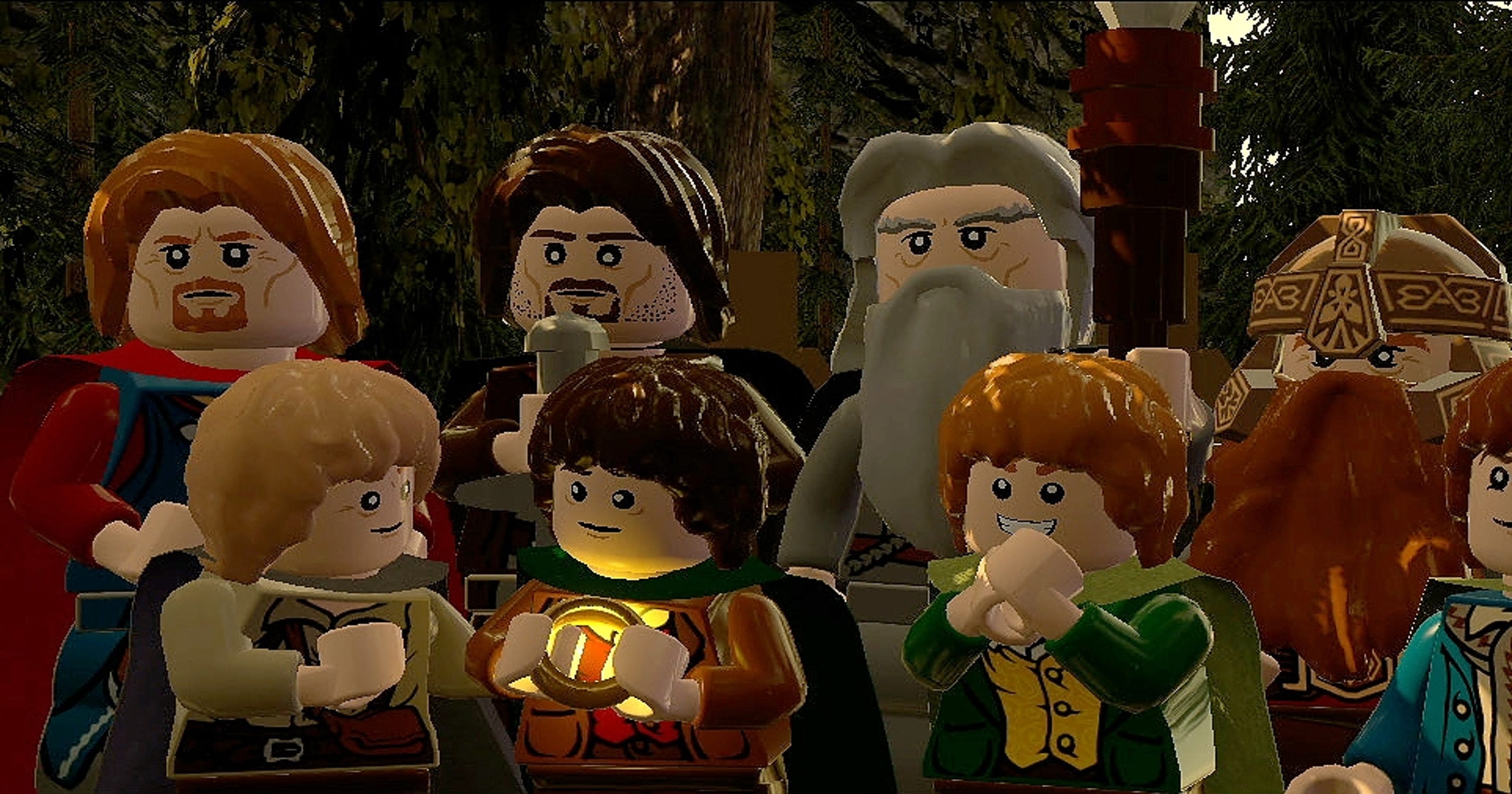 Lego lord of the rings стим фото 90