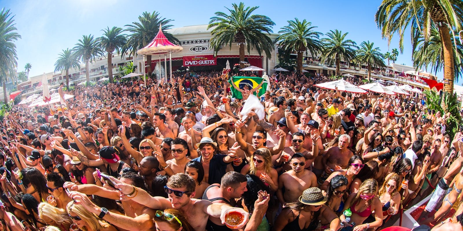 Beach Party Models Topless - Las Vegas: Pool-party season is in full swing; 9 pools are ...